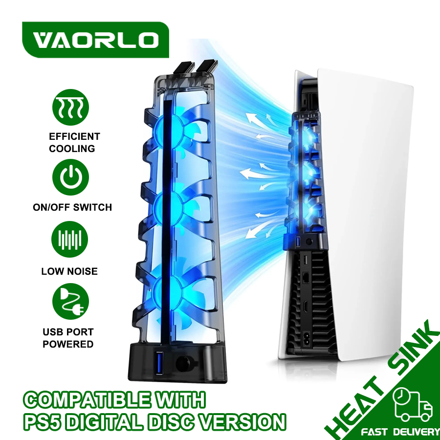 Gaming Accessories Lights - Wentylator chłodzący z podświetleniem LED do