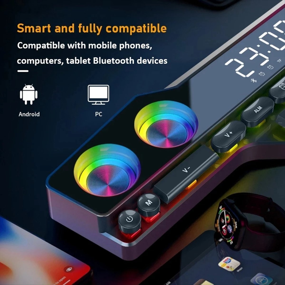 Gaming Accessories Lights - Głośniki DTC5 V18 Dazzle Colour do