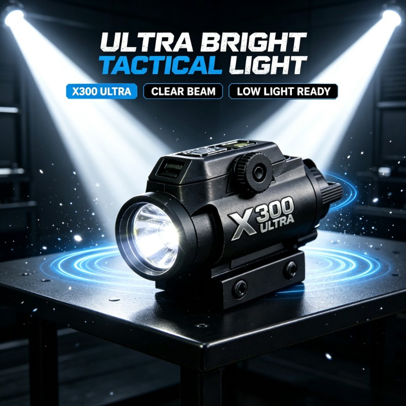 Gaming Accessories Lights - Wielofunkcyjny sprzęt oświetleniowy X300 z mocowaniem