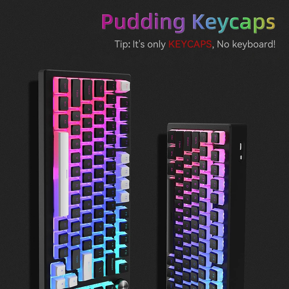 Nowe Pudding PBT Keycapy 129 K – Gaming Accessories Combo recenzja i cena