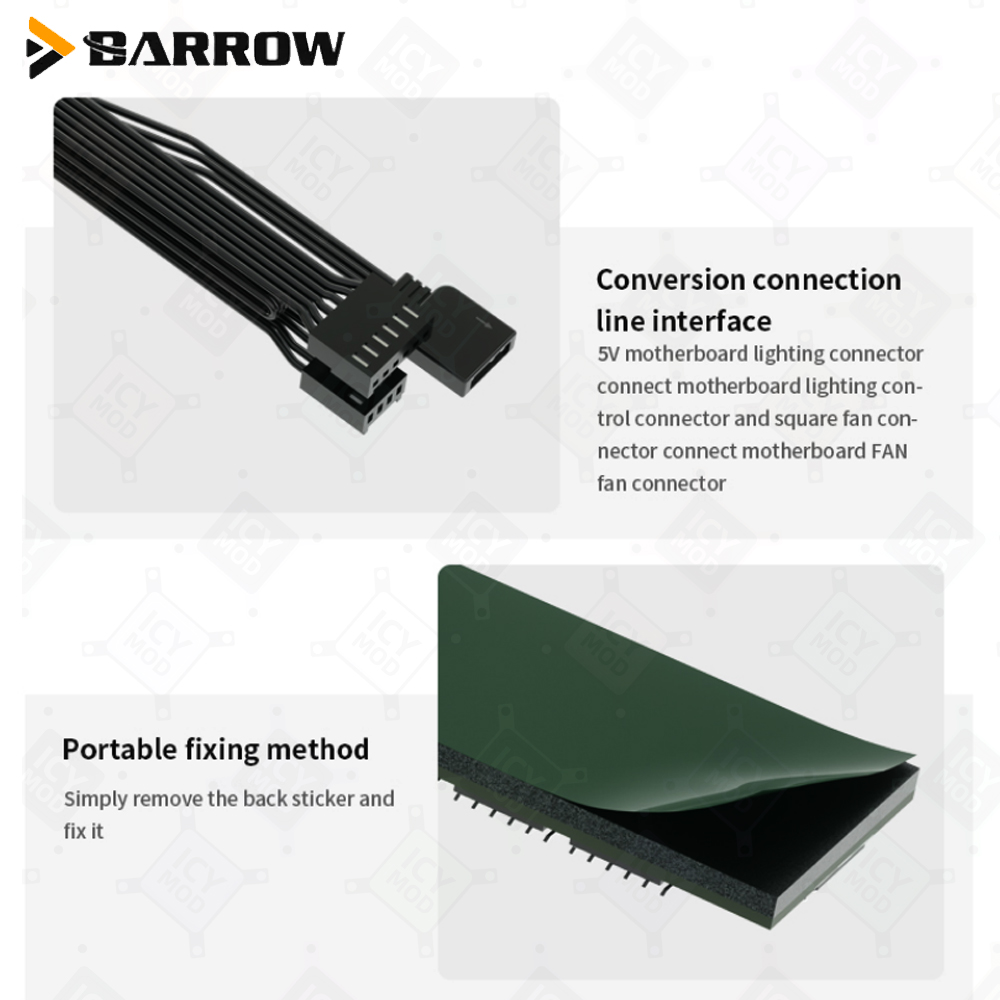 Barrow 7-portowy kontroler wen – Fan Hub Rgb Controller recenzja i cena