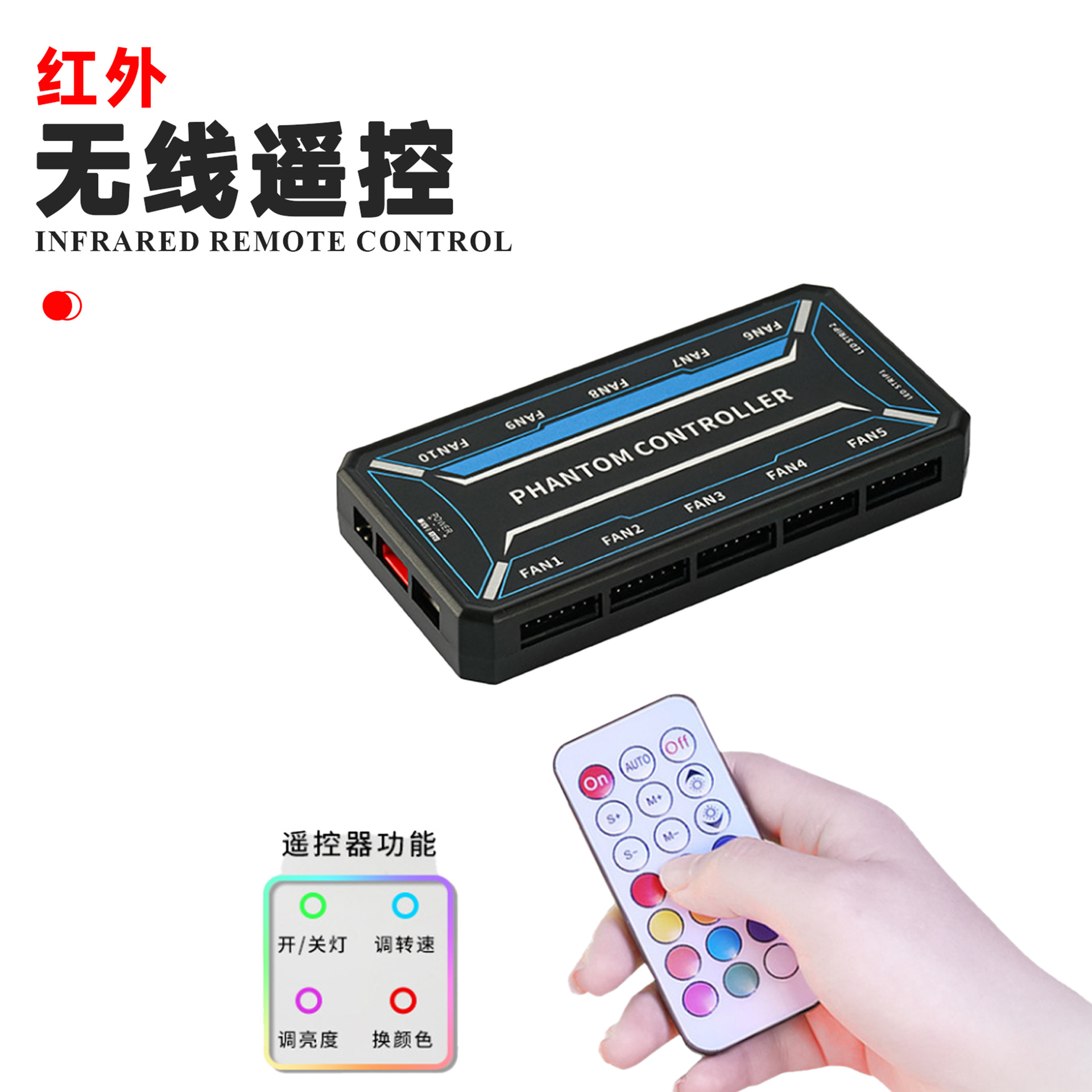Hub sterowania wentylatorami A – Fan Hub Rgb Controller recenzja i cena