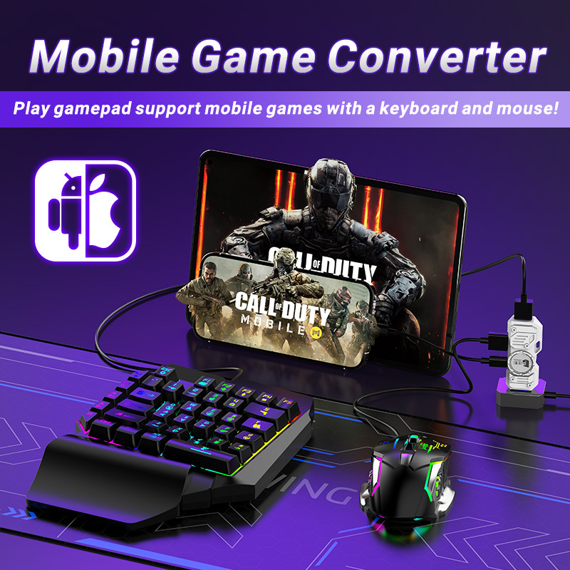 Zestaw konwertera gier mobilny – Gaming Accessories Combo recenzja i cena