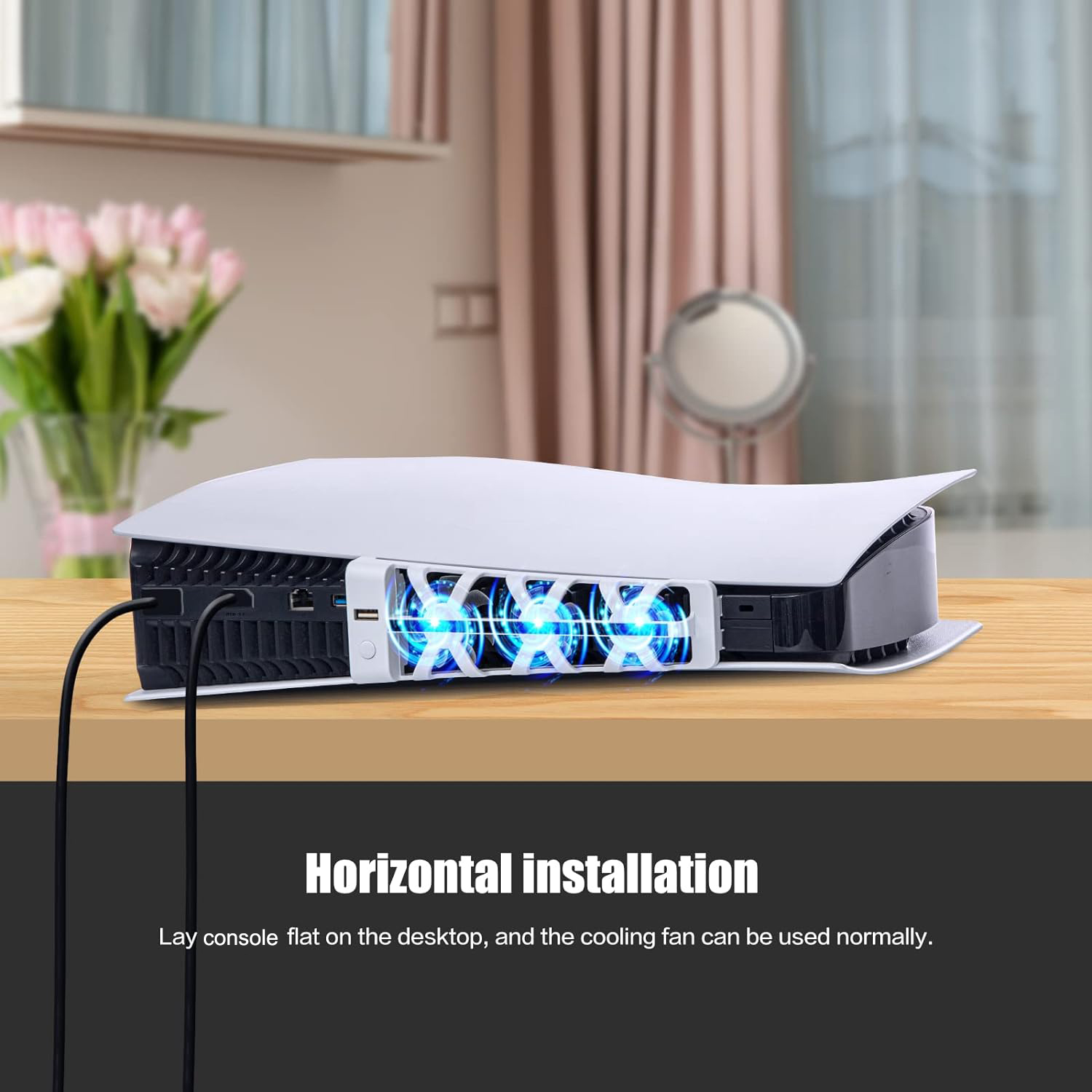 Wentylator cichy z oświetlenie – Gaming Accessories Lights recenzja i cena
